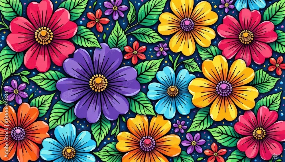 Intricate line art floral design, continuous pattern, drawing, black, texture Intricate line art floral design, continuous pattern, drawing, black, texture