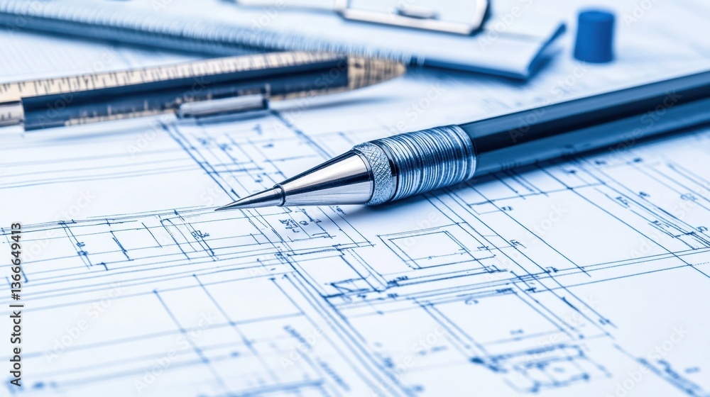 A detailed blueprint of a modern suspension bridge, neatly laid out on a drafting table. A detailed blueprint of a modern suspension bridge, neatly laid out on a drafting table.
