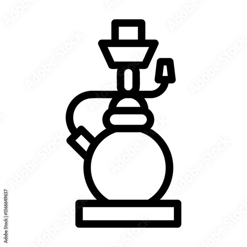 shisha Line Icon
