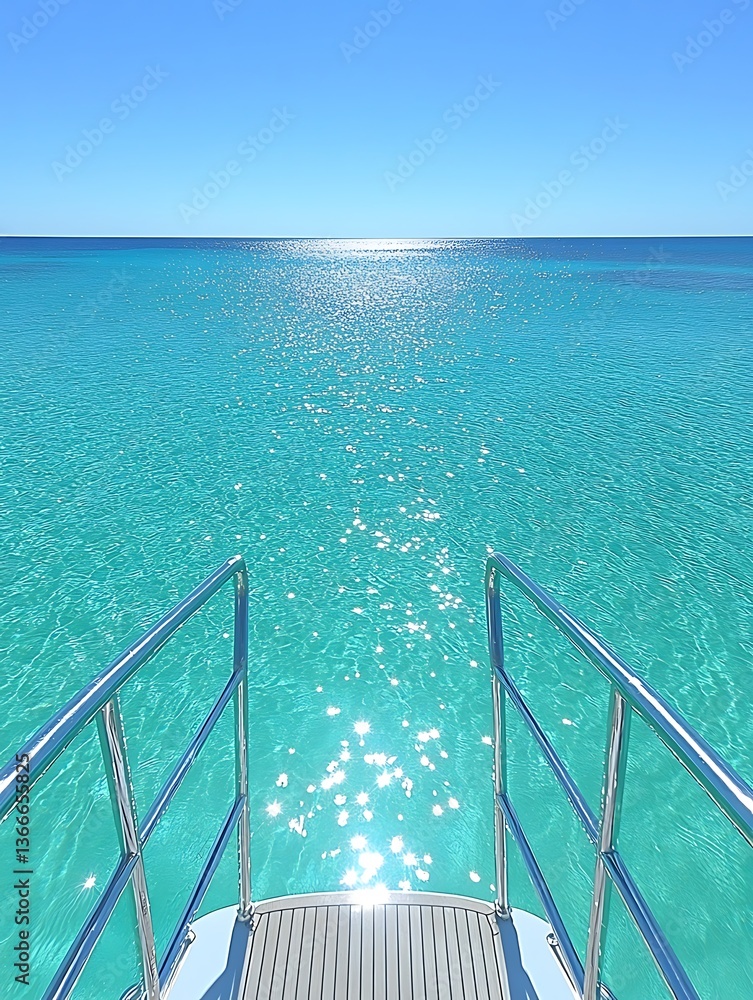 Obraz premium Turquoise Ocean View.