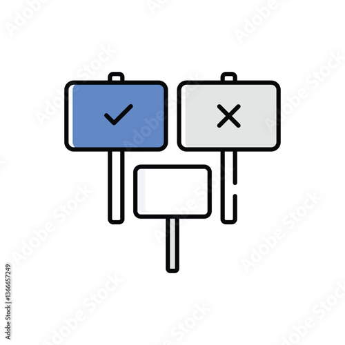 Protest Vector icon