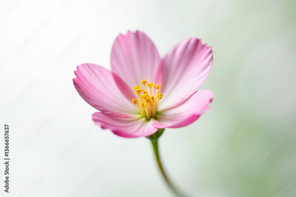 Small delicate flower isolated on white background, plant, flowers Small delicate flower isolated on white background, plant, flowers