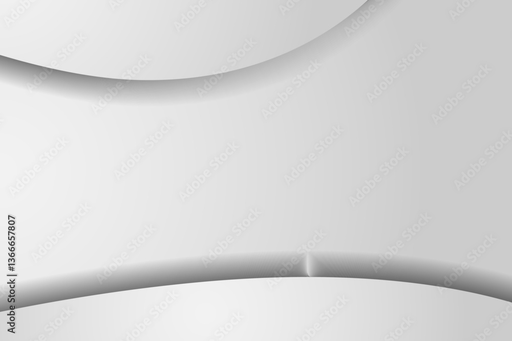 Abstract White Curves Abstract White Curves
