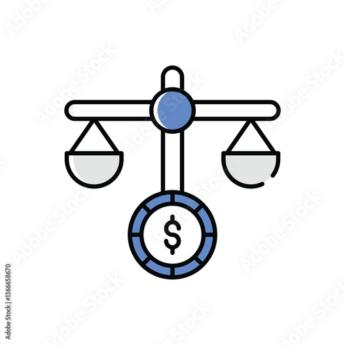 Equal Pay Vector icon