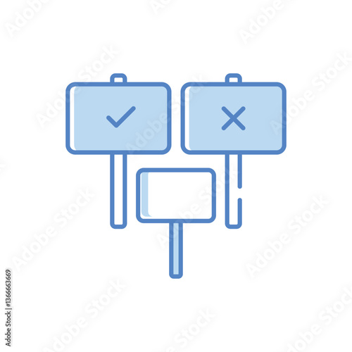 Protest Vector icon