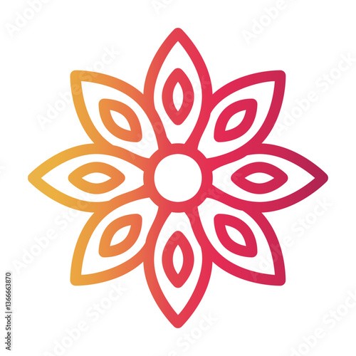 anise Line Gradient Icon