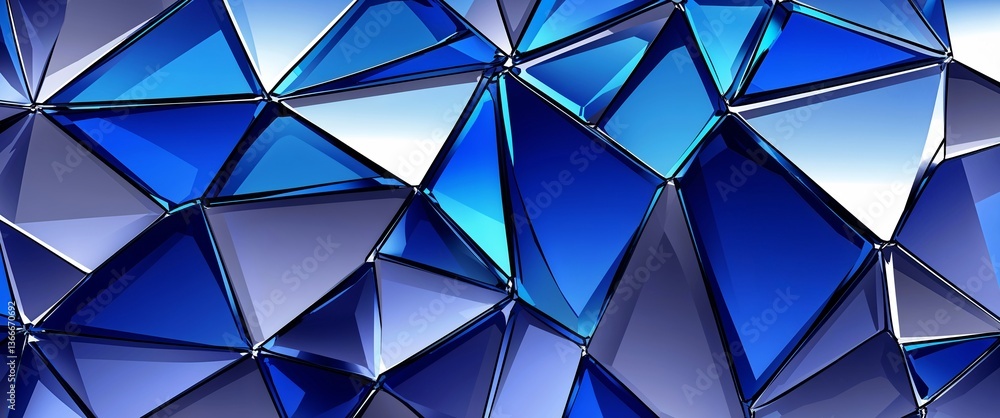 Sapphire window shards vector pattern abstract design illustration background Sapphire window shards vector pattern abstract design illustration background