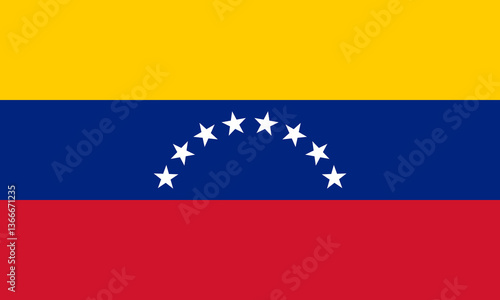 Free Download Flag of Venezuela displaying vibrant colors and symbols representing national pride and unity - GFXLoad