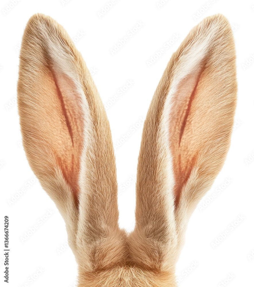 PNG Bunny ears animal rabbit cute.