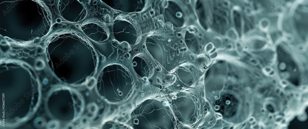 Microscopic impact absorption material testing a spongy cellular structure under duress with small holes technical documentation gore. Microscopic impact absorption material testing a spongy cellular structure under duress with small holes technical documentation gore.