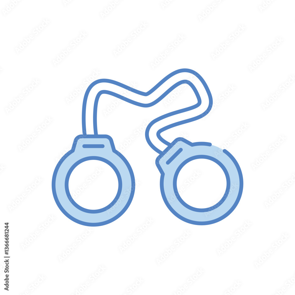 Criminal Law vector icon stock illustration Criminal Law vector icon stock illustration