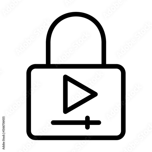 privacy Line Icon