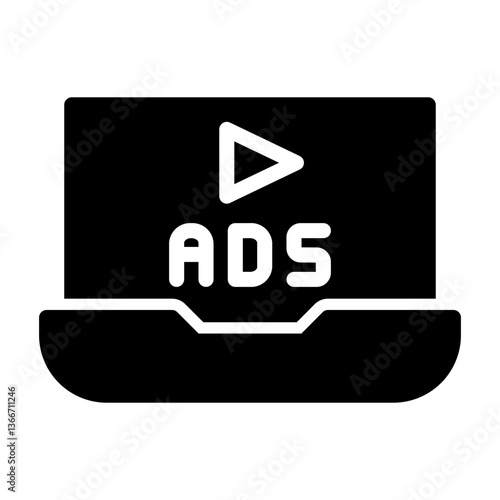 ads Solid icon
