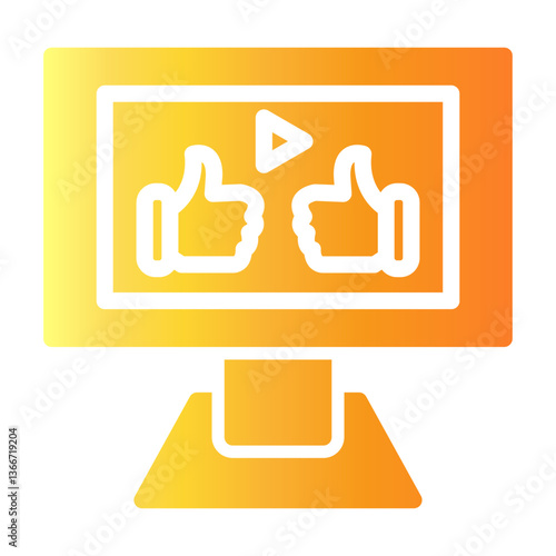 like Gradient icon