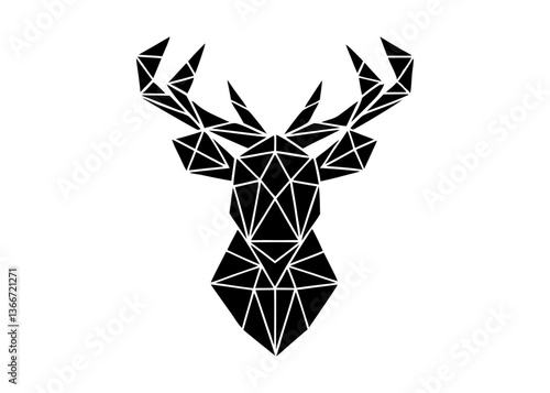 Cute Cartoon Reindeer in Christmas Sweater – Vector Illustration, Clipart & Line Art, ute Christmas reindeer in a festive sweater – vector illustration, perfect for digital products & prints.