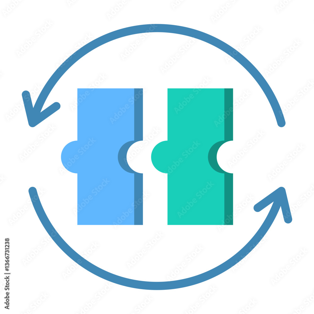 Obraz premium Collaboration Icon