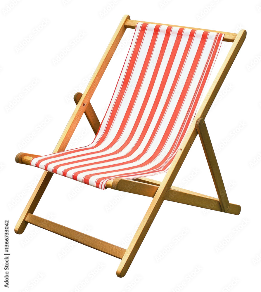 PNG Deck beach chair furniture striped white. PNG Deck beach chair furniture striped white.