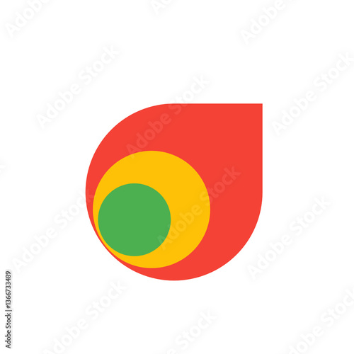 Free Download Modern Abstract Colorful Logo Design with Circular Elements - GFXLoad