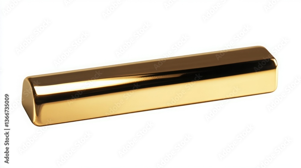 Sleek gold drawer pull with a modern design. Sleek gold drawer pull with a modern design.