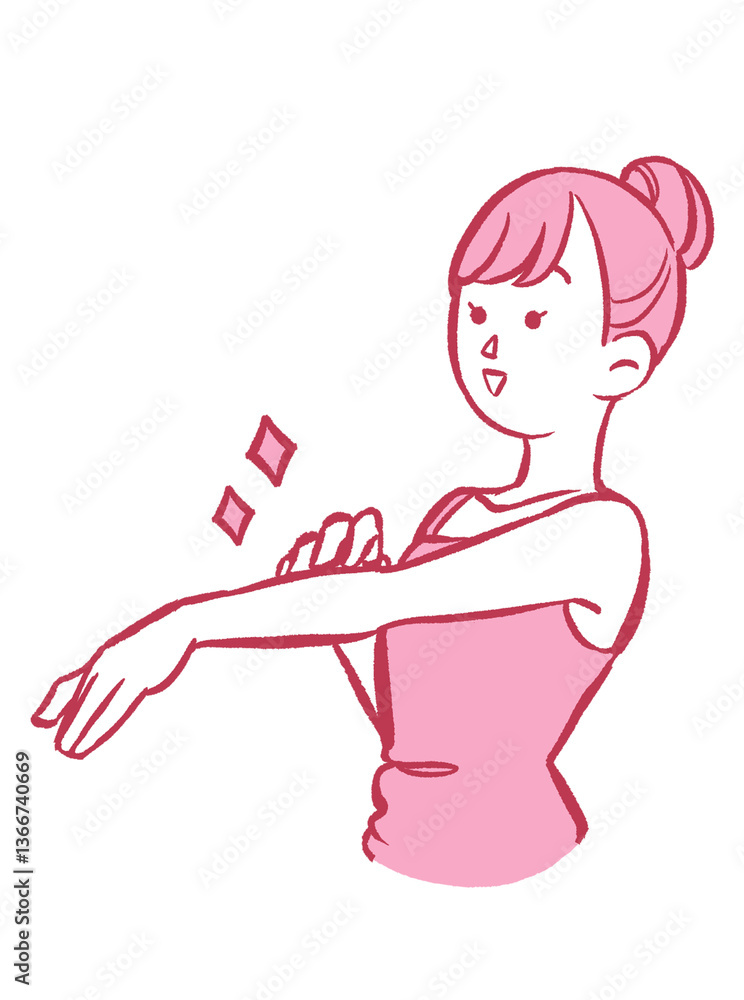 女性 美容 腕 女性 美容 腕