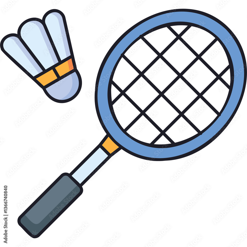 Badminton Sticker Badminton Sticker