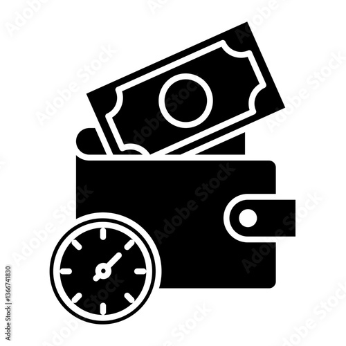pay later Solid icon