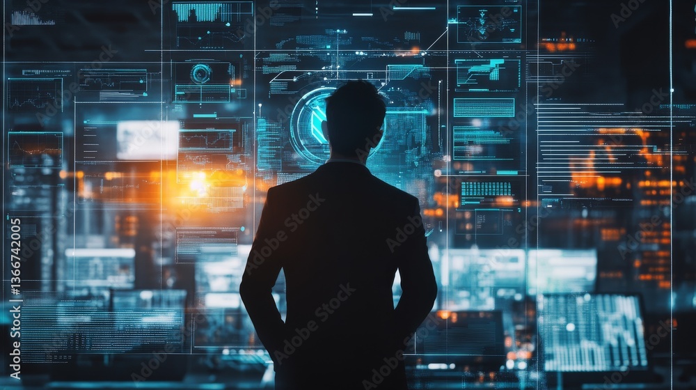 A blockchain expert designing AI powered decentralized digital rights management systems for crypto assets, futuristic DRM lab with real-time data, High-tech style A blockchain expert designing AI powered decentralized digital rights management systems for crypto assets, futuristic DRM lab with real-time data, High-tech style