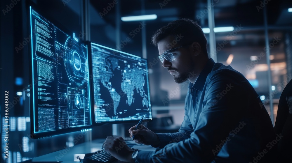 A cryptocurrency architect designing AI based privacy enhanced smart contracts for secure transactions, futuristic crypto lab with live encryption tools, High-tech style A cryptocurrency architect designing AI based privacy enhanced smart contracts for secure transactions, futuristic crypto lab with live encryption tools, High-tech style