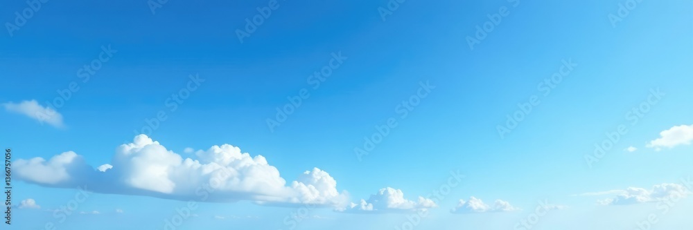 vast expanse of blue sky with a few wispy clouds, serene, blue sky vast expanse of blue sky with a few wispy clouds, serene, blue sky