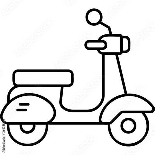 Moped Icon