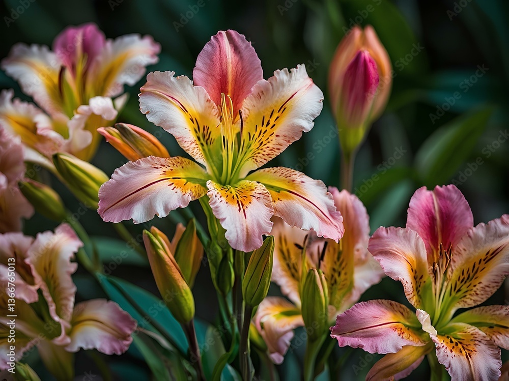 The Captivating Charm of Alstroemeria: A Symbol of Devotion and Strength, This Vibrant Bloom Stands Out with Its Twisting Leaves, Exotic Beauty, and Rich Symbolism The Captivating Charm of Alstroemeria: A Symbol of Devotion and Strength, This Vibrant Bloom Stands Out with Its Twisting Leaves, Exotic Beauty, and Rich Symbolism
