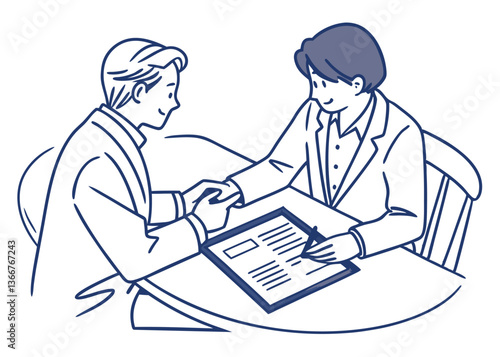 Modern business vector illustration for marketing use
