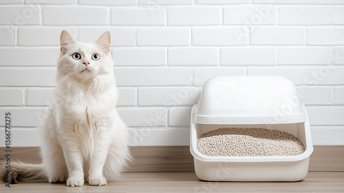 Serene Cat and Litter Box: ...