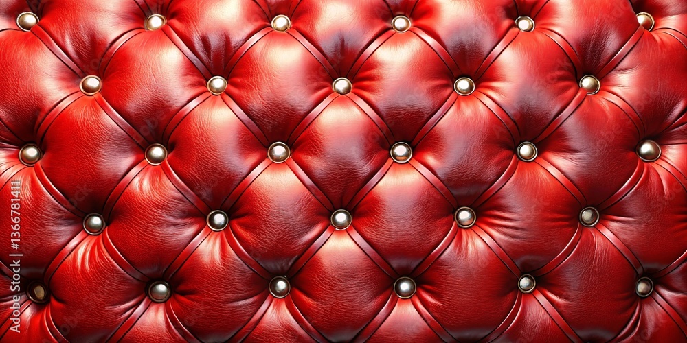 Luxurious Red Chesterfield Texture: An opulent and tactile close-up of a red Chesterfield-style, showing a buttoned, textured pattern, exuding elegance and sophistication. Luxurious Red Chesterfield Texture: An opulent and tactile close-up of a red Chesterfield-style, showing a buttoned, textured pattern, exuding elegance and sophistication.