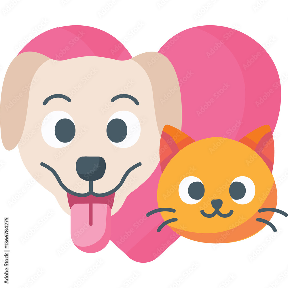 Obraz premium Petcare Illustration