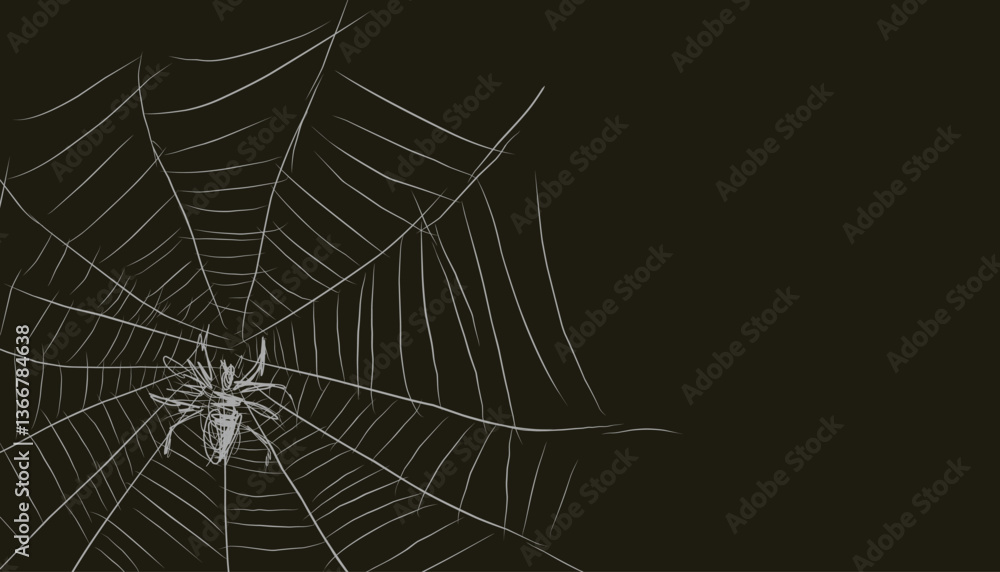 Fototapeta premium spiderweb (20241103075930).eps