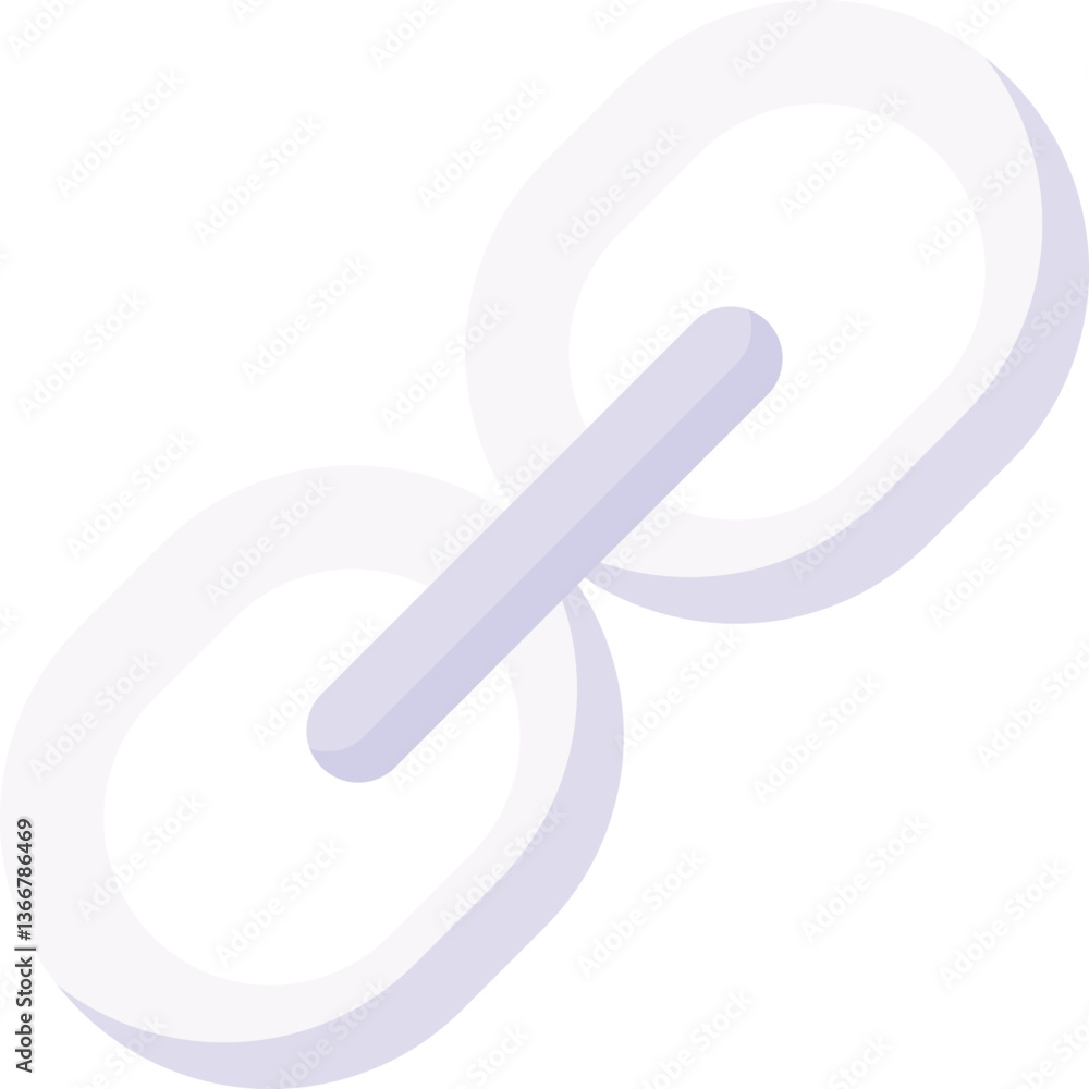 link Illustration on a white background. link Illustration on a white background.