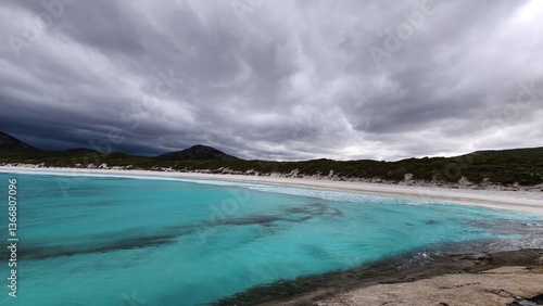 Obraz na płótnie Hellfire Bay in Cape Le Grande National Park near Esperance, Western Australia w salonie