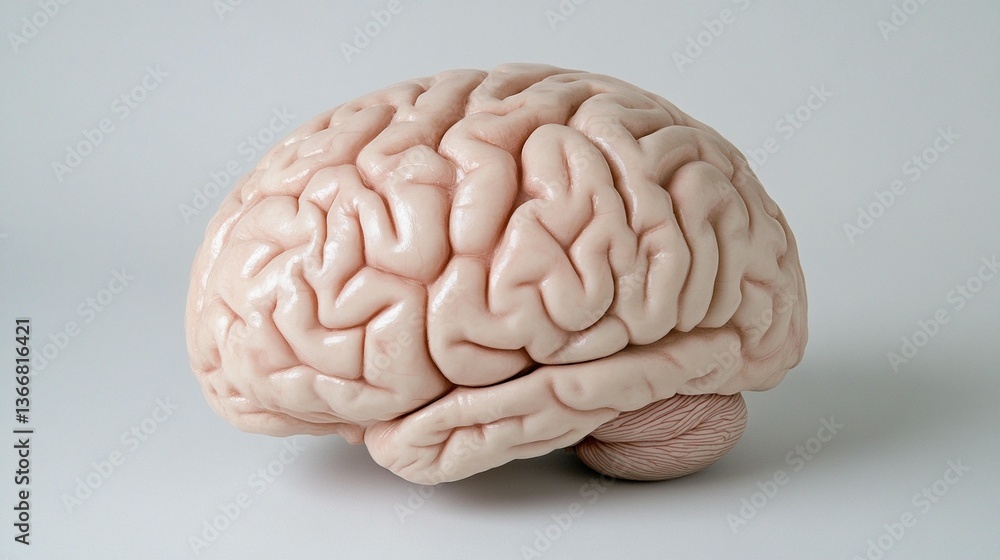 Brain Anatomy Study, Studio Shot Brain Anatomy Study, Studio Shot