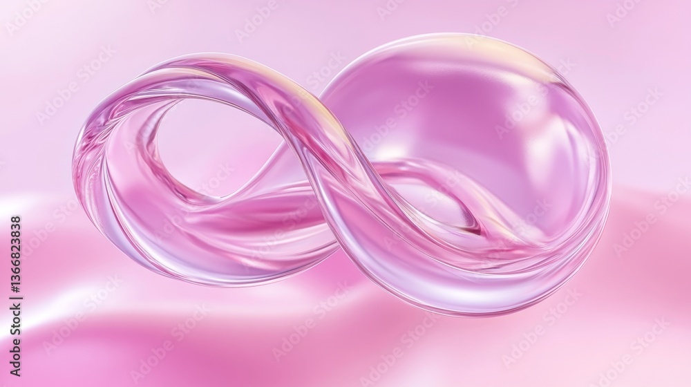 Abstract Pink Liquid Design Abstract Pink Liquid Design
