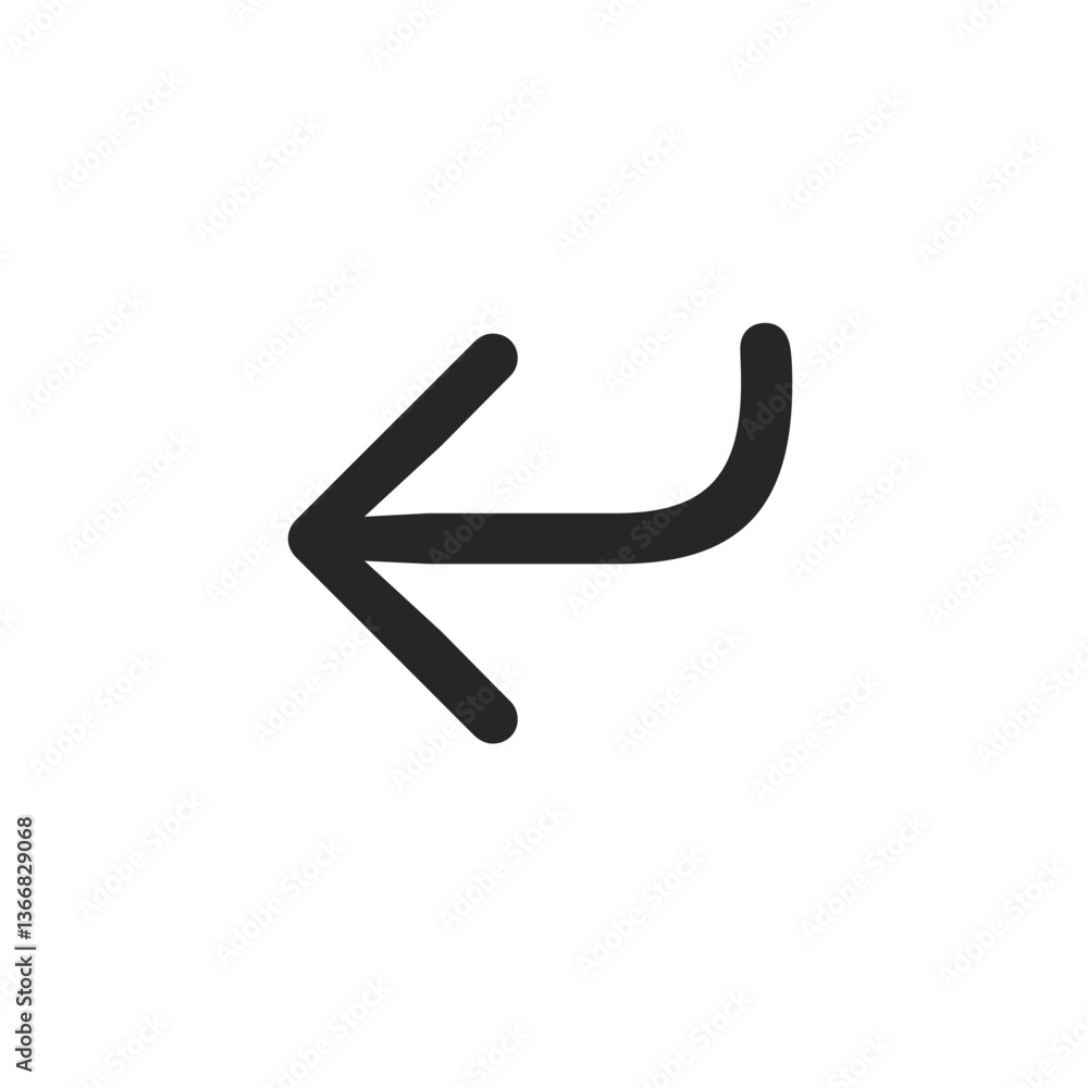 Turn Down Left Arrow Turn Down Left Arrow