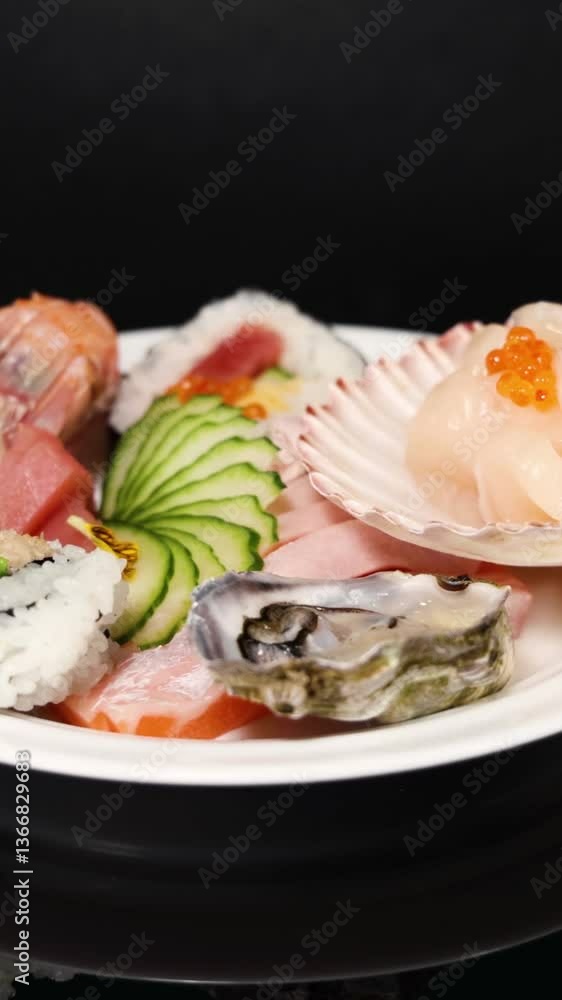 Sushi Platter Rotation Showcase Sushi Platter Rotation Showcase