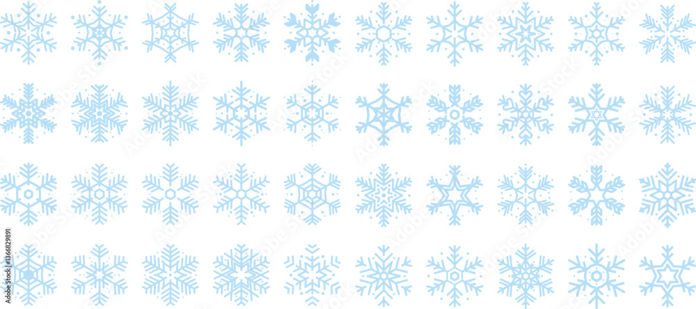 Intricate Snowflake Set Vector Clipart Illustration – Elegant Winter Ice Crystals, Frosty Holiday Elements for Christmas, Seasonal Designs, and Frozen-Themed Graphics Intricate Snowflake Set Vector Clipart Illustration – Elegant Winter Ice Crystals, Frosty Holiday Elements for Christmas, Seasonal Designs, and Frozen-Themed Graphics