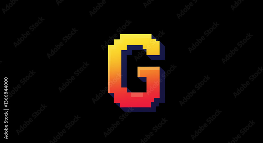 Obraz premium letter G