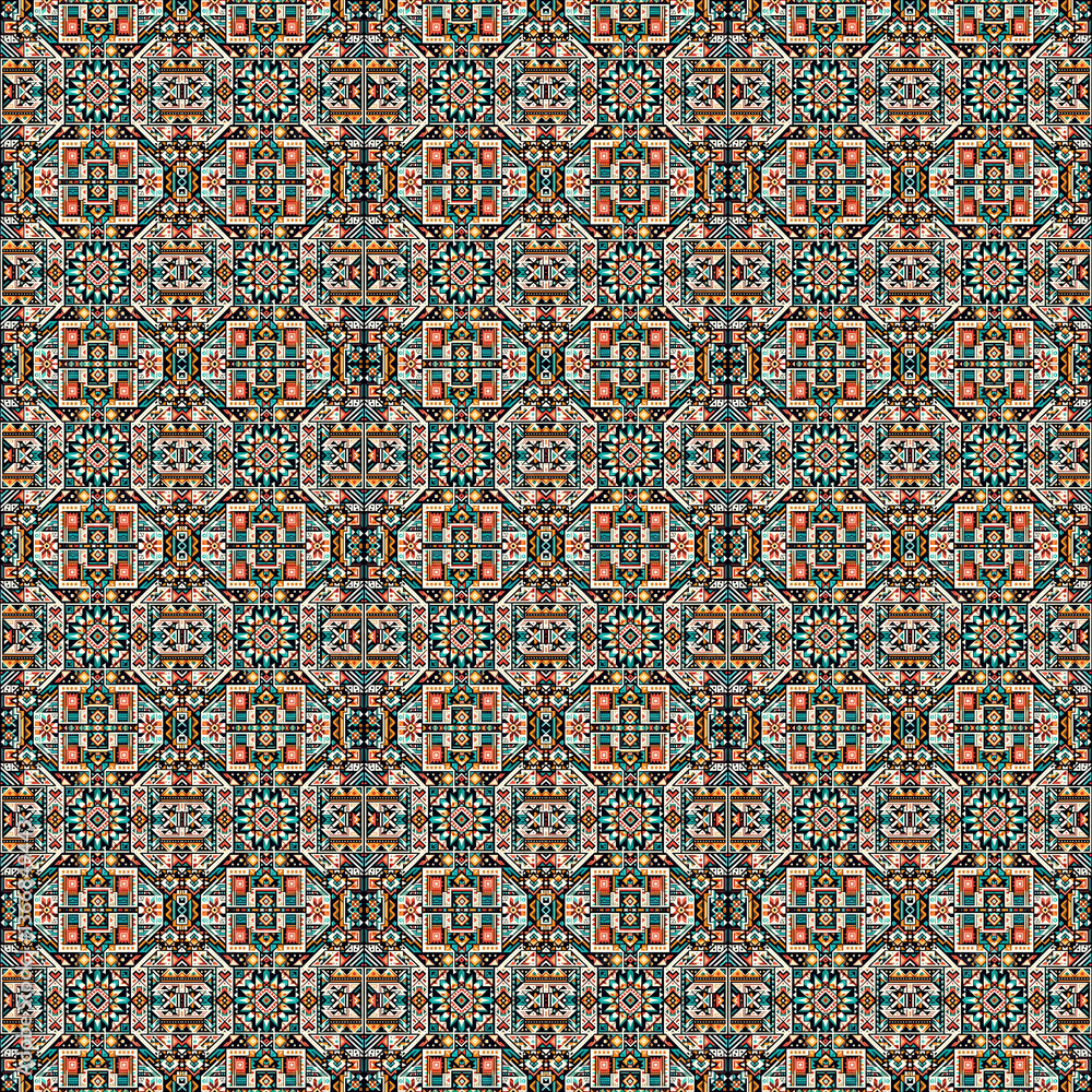 Aztec pattern for textile design Aztec pattern for textile design