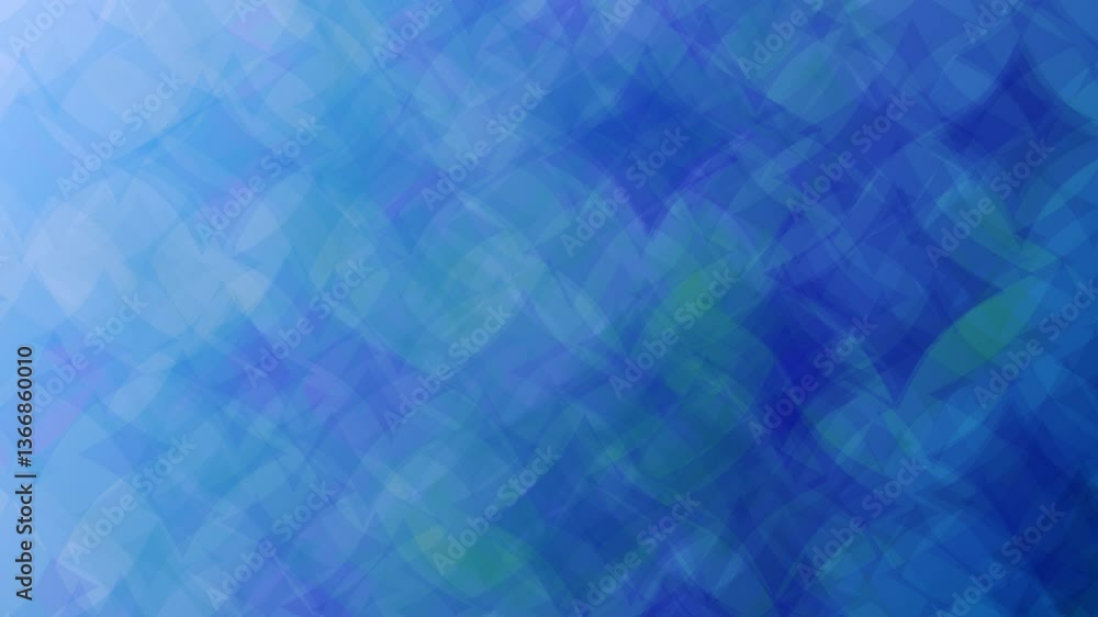 Animated blue background with spreading blurred flower-shaped light at 60fps
Animated blue background with spreading blurred flower-shaped light at 60fps