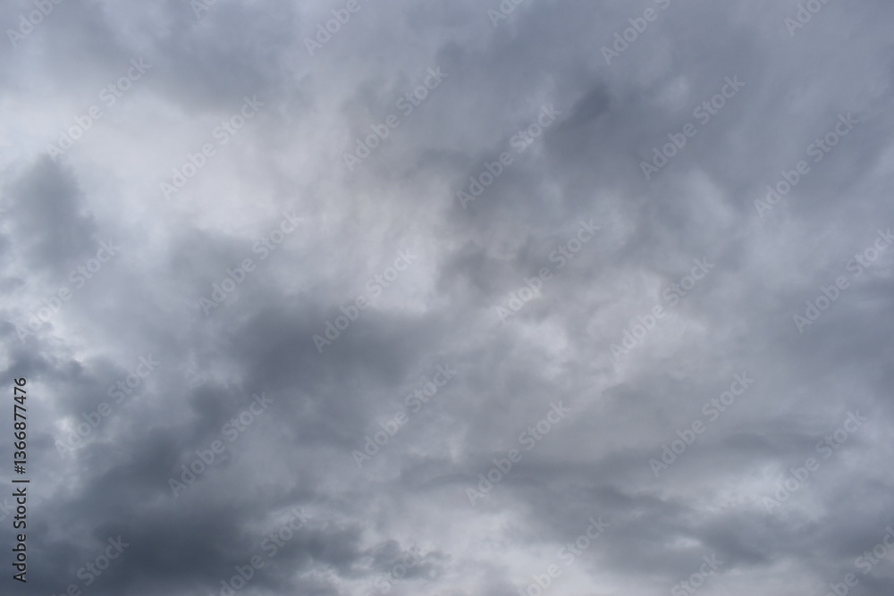Fototapeta premium blue sky and white cloud background, cloudy in rainny season
