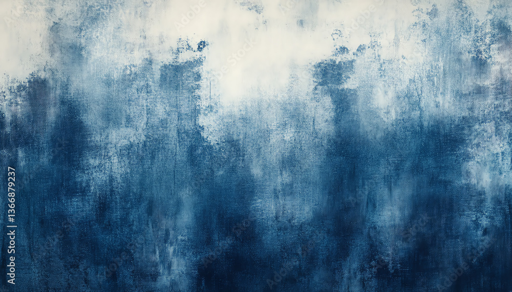 Obraz premium A serene abstract blue background with soft textures, perfect for creative projects and digital designs.