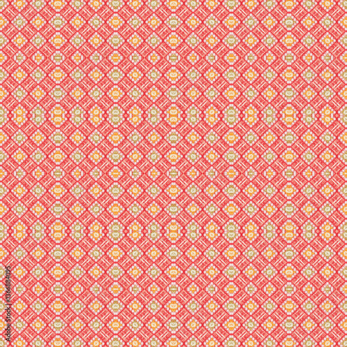 Patola Pattern is a traditional double ikat weaving technique from Patan, Gujarat, India. Patola textiles are renowned for their vibrant colors, intricate geometric designs, and symmetrical patterns