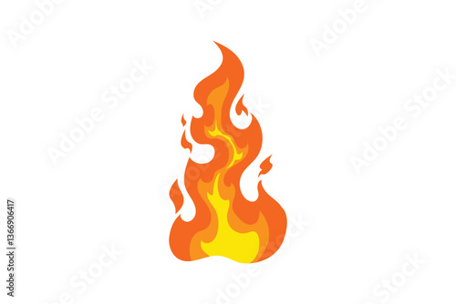Fire Flames Vector Illustration